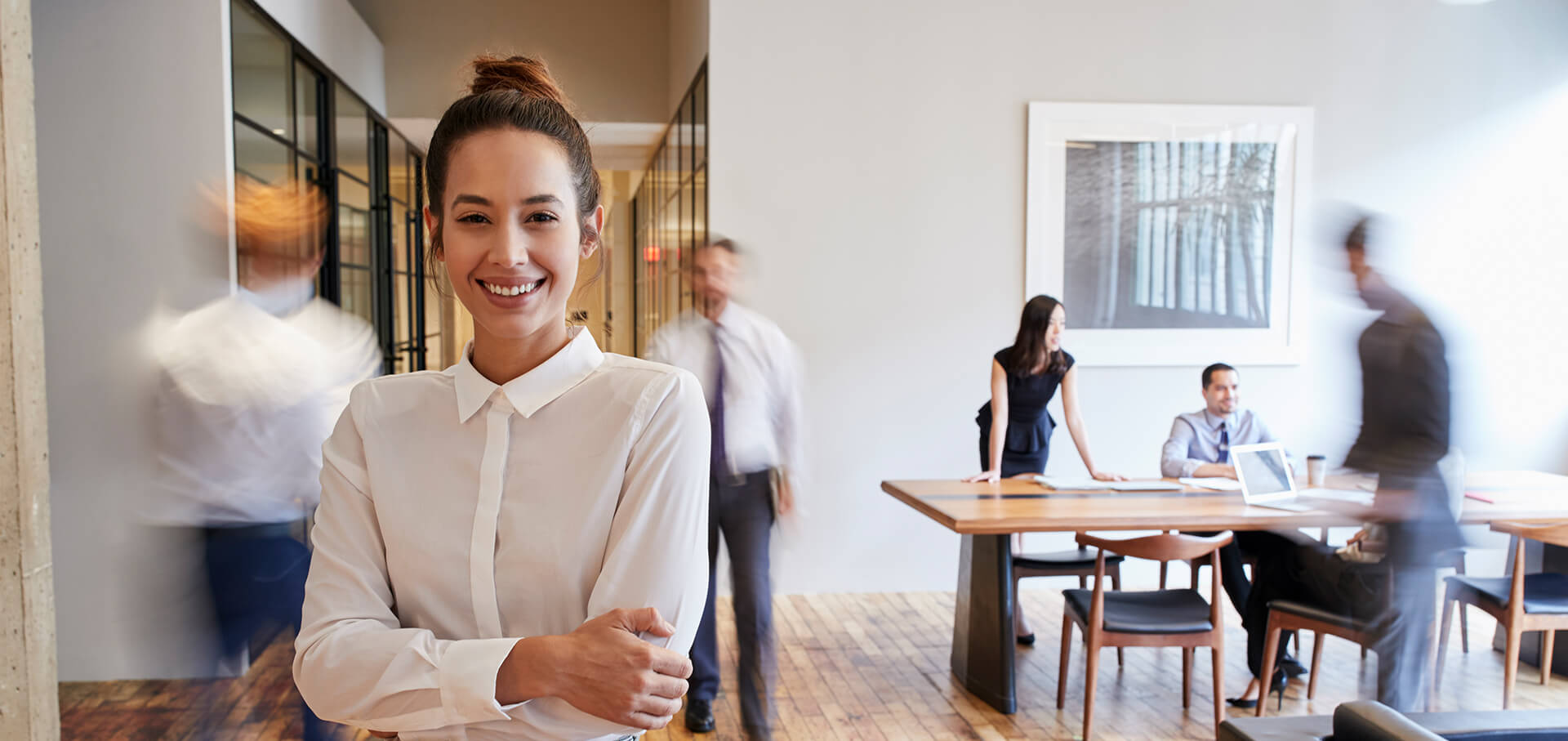 Woman in the Office Image